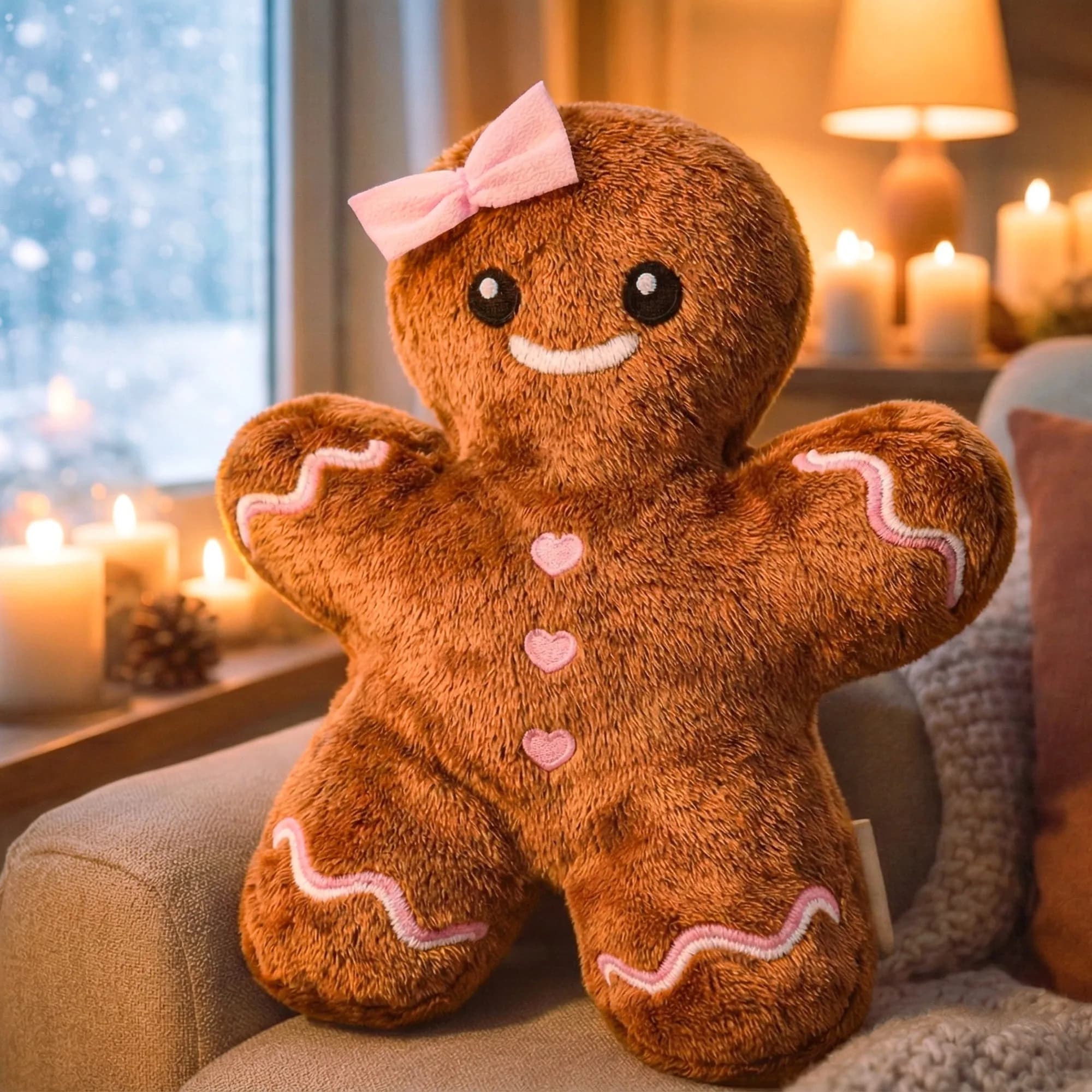Kurabiye Kız Peluş Oyuncak 30 cm