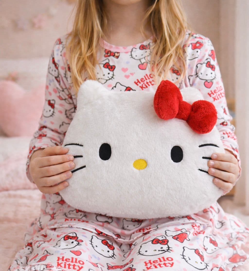 Hello Kitty Peluş Yastık Lisanslı 35x40 cm